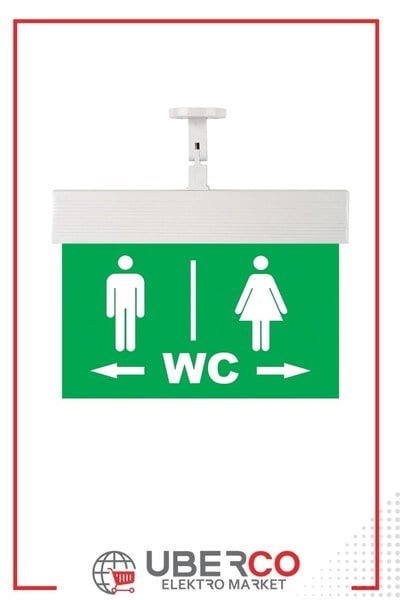102 038 000863Mutlusan Exit-Acil Aydınlatma Armatürü (Ledli) IP20 - Sembol NO:63 - Erkek-Kadın Wc + Çift Yön OkMutlusan Exit-Acil Aydınlatma Armatürü (Ledli) IP20 - Sembol{ubercoelektromarket}