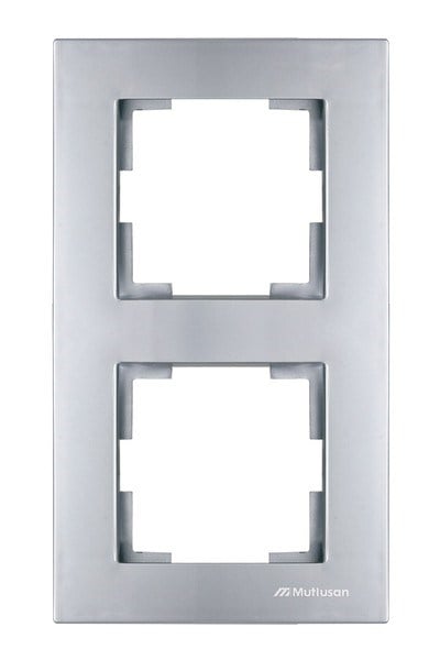 2220 800 2282Mutlusan İkili Dikey Çerçeve - İnoxMutlusan İkili Dikey Çerçeve - İnox{ubercoelektromarket}