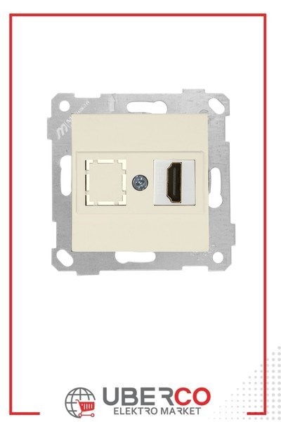 2200 457 0102Mutlusan Mek+Tuş 1*Hdmı Priz - KremMutlusan Mek+Tuş 1*Hdmı Priz - Krem{ubercoelektromarket}