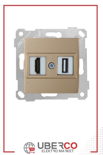 2200 459 0180Mutlusan Mek+Tuş 1*USB/1*Hdmı Priz - Antik AltınMutlusan Mek+Tuş 1*USB-1*Hdmı Priz - Antik Altın{ubercoelektromarket}