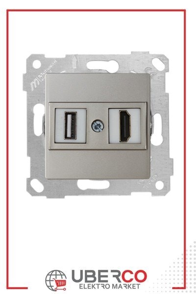 2200 459 0183Mutlusan Mek+Tuş 1*USB/1*Hdmı Priz - TitanyumMutlusan Mek+Tuş 1*USB-1*Hdmı Priz - Titanyum{ubercoelektromarket}