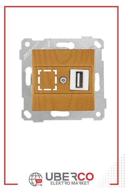 2200 455 0158Mutlusan Mek+Tuş 1*USB Priz - MeşeMutlusan Mek+Tuş 1*USB Priz - Meşe{ubercoelektromarket}