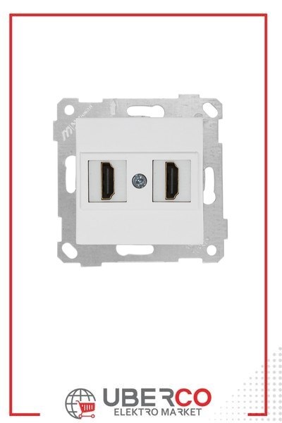 2200 458 0101Mutlusan Mek+Tuş 2*Hdmı Priz - BeyazMutlusan Mek+Tuş 2*Hdmı Priz - Beyaz{ubercoelektromarket}