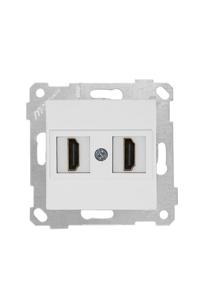 2200 458 0101Mutlusan Mek+Tuş 2*Hdmı Priz - BeyazMutlusan Mek+Tuş 2*Hdmı Priz - Beyaz{ubercoelektromarket}