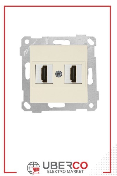 2200 458 0102Mutlusan Mek+Tuş 2*Hdmı Priz - KremMutlusan Mek+Tuş 2*Hdmı Priz - Krem{ubercoelektromarket}