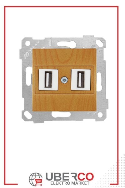 2200 456 0158Mutlusan Mek+Tuş 2*USB Priz - MeşeMutlusan Mek+Tuş 2*USB Priz - Meşe{ubercoelektromarket}