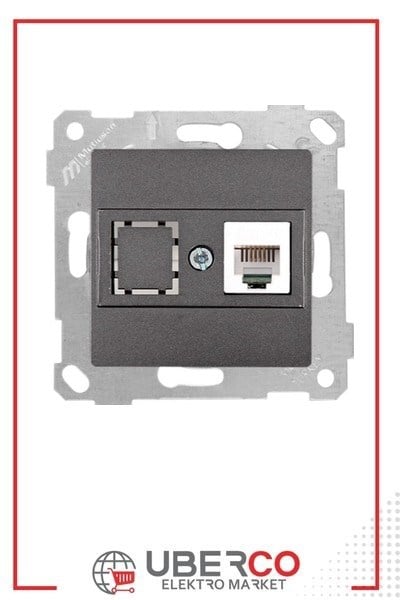 2200 136 0195Mutlusan Mek+Tuş Data Prizi 1*Rj45 (Cat5E) - FümeMutlusan Mek+Tuş Data Prizi 1*Rj45 (Cat5E) - Füme{ubercoelektromarket}