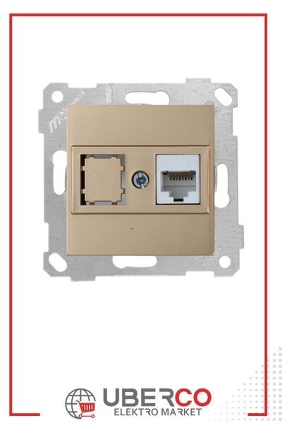 2200 140 0180Mutlusan Mek+Tuş Data Prizi 1*Rj45 (Cat6) - Antik AltınMutlusan Mek+Tuş Data Prizi 1*Rj45 (Cat6) - Antik Altın{ubercoelektromarket}