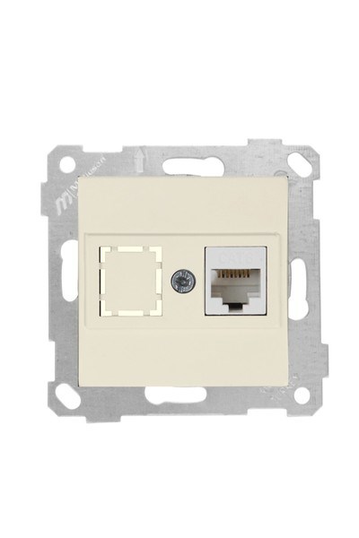 2200 140 0102Mutlusan Mek+Tuş Data Prizi 1*Rj45 (Cat6) - KremMutlusan Mek+Tuş Data Prizi 1*Rj45 (Cat6) - Krem{ubercoelektromarket}