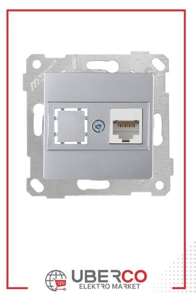2200 140 0182Mutlusan Mek+Tuş Data Prizi 1*Rj45 (Cat6) - İnoxMutlusan Mek+Tuş Data Prizi 1*Rj45 (Cat6) - İnox{ubercoelektromarket}