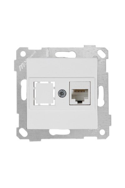 2200 140 0101Mutlusan Mek+Tuş Data Prizi 1*Rj45 (Cat6) - BeyazMutlusan Mek+Tuş Data Prizi 1*Rj45 (Cat6) - Beyaz{ubercoelektromarket}