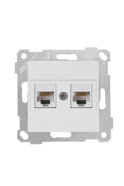 2200 138 0101Mutlusan Mek+Tuş Data Prizi 2*Rj45 (Cat5E) - BeyazMutlusan Mek+Tuş Data Prizi 2*Rj45 (Cat5E) - Beyaz{ubercoelektromarket}