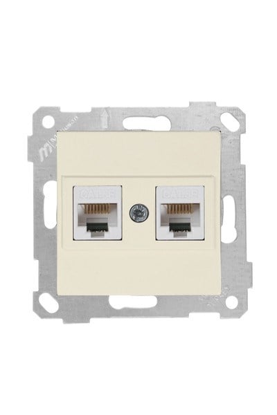 2200 138 0102Mutlusan Mek+Tuş Data Prizi 2*Rj45 (Cat5E) - KremMutlusan Mek+Tuş Data Prizi 2*Rj45 (Cat5E) - Krem{ubercoelektromarket}