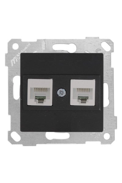 2200 141 0184Mutlusan Mek+Tuş Data Prizi 2*Rj45 (Cat6) - SiyahMutlusan Mek+Tuş Data Prizi 2*Rj45 (Cat6) - Siyah{ubercoelektromarket}