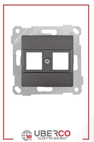 2200 137 0195Mutlusan Mek+Tuş Data Prizi 2*Rj45 (Konnektörsüz) - FümeMutlusan Mek+Tuş Data Prizi 2*Rj45 (Konnektörsüz) - Füme{ubercoelektromarket}