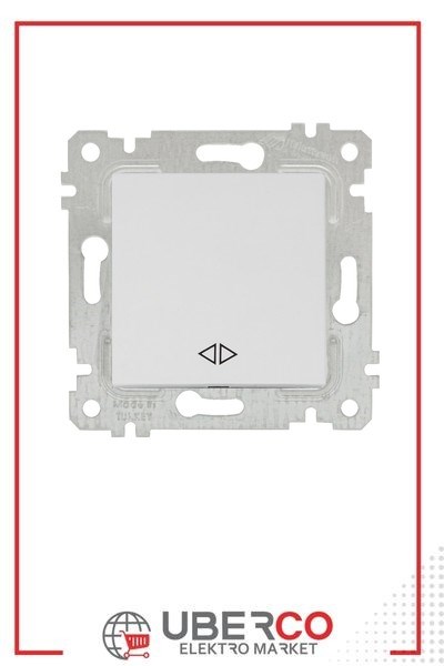 2200 408 0101Mutlusan Mek+Tuş Deviatör (Ara Vavien)(Klipsli) - BeyazMutlusan Mek+Tuş Deviatör (Ara Vavien)(Klipsli) - Beyaz{ubercoelektromarket}