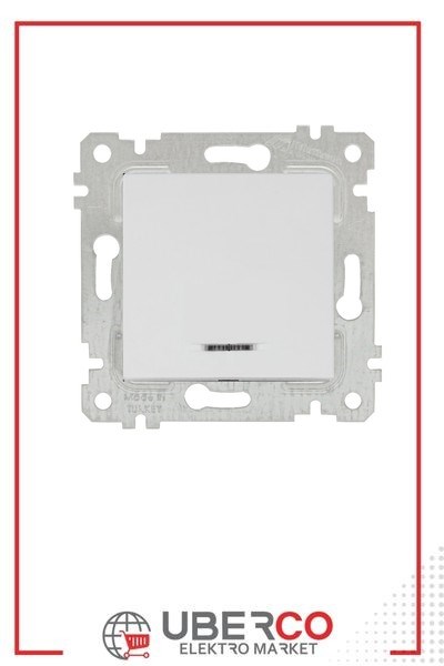 2200 415 0101Mutlusan Mek+Tuş Işıklı Anahtar (Klipsli) - BeyazMutlusan Mek+Tuş Işıklı Anahtar (Klipsli) - Beyaz{ubercoelektromarket}