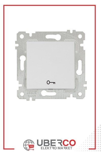 2200 407 0201KMutlusan Mek+Tuş Kapı Otomatiği Anahtarı (Vidalı) - BeyazMutlusan Mek+Tuş Kapı Otomatiği Anahtarı (Vidalı) - Beyaz{ubercoelektromarket}