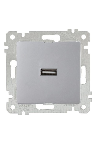2200 448 0182Mutlusan Mek+Tuş Tekli USB Şarj Prizi - İnoxMutlusan Mek+Tuş Tekli USB Şarj Prizi - İnox{ubercoelektromarket}