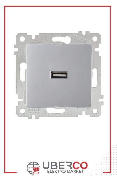 2200 448 0182Mutlusan Mek+Tuş Tekli USB Şarj Prizi - İnoxMutlusan Mek+Tuş Tekli USB Şarj Prizi - İnox{ubercoelektromarket}