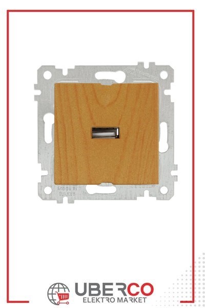 2200 448 0158Mutlusan Mek+Tuş Tekli USB Şarj Prizi - MeşeMutlusan Mek+Tuş Tekli USB Şarj Prizi - Meşe{ubercoelektromarket}