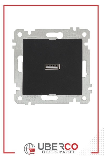 2200 448 0184Mutlusan Mek+Tuş Tekli USB Şarj Prizi - SiyahMutlusan Mek+Tuş Tekli USB Şarj Prizi - Siyah{ubercoelektromarket}