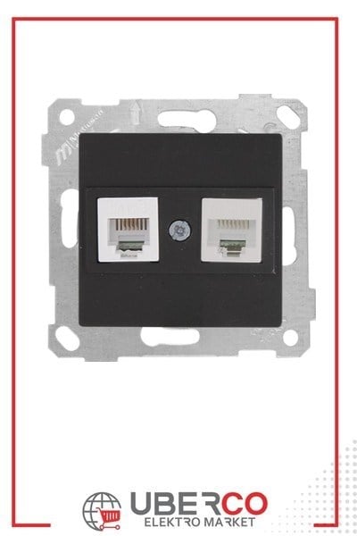2200 139 0184Mutlusan Mek+Tuş Telefon Data Prizi (Rj11 Cat3 + Cat5E) - SiyahMutlusan Mek+Tuş Telefon Data Prizi - Siyah{ubercoelektromarket}
