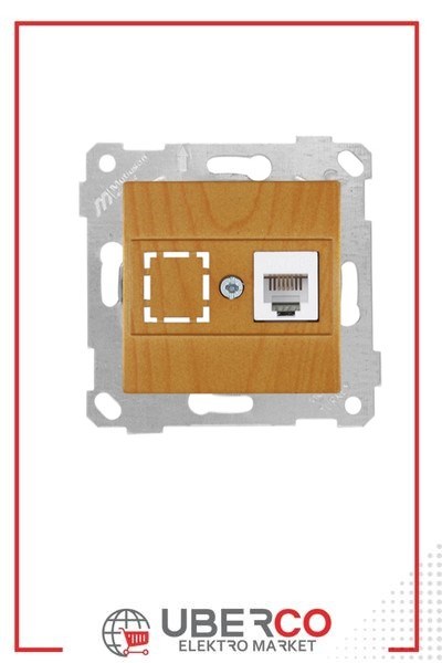 2200 125 0158Mutlusan Mek+Tuş Telefon Prizi 1Xrj11 (Cat3) - MeşeMutlusan Mek+Tuş Telefon Prizi 1Xrj11 (Cat3) - Meşe{ubercoelektromarket}