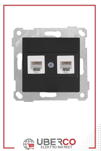 2200 126 0184Mutlusan Mek+Tuş Telefon Prizi 2Xrj11 (Cat3) - SiyahMutlusan Mek+Tuş Telefon Prizi 2Xrj11 (Cat3) - Siyah{ubercoelektromarket}