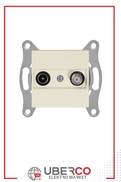 2200 156 0202Mutlusan Mek+Tuş TV-Sat Prizi (Geçişli) 4DB/F Konnektörlü - KremMutlusan Mek+Tuş TV-Sat Prizi 4DB-F Konnektörlü - Krem{ubercoelektromarket}