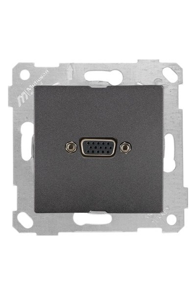 2200 460 0195Mutlusan Mek+Tuş Vga Priz - FümeMutlusan Mek+Tuş Vga Priz - Füme{ubercoelektromarket}
