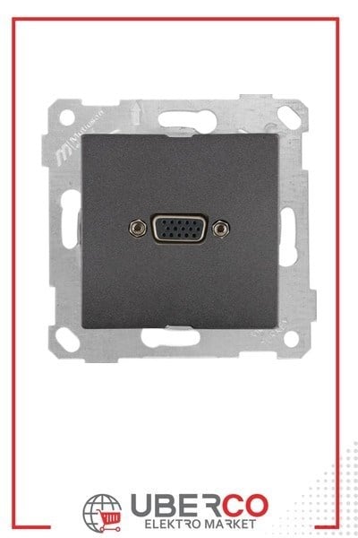 2200 460 0195Mutlusan Mek+Tuş Vga Priz - FümeMutlusan Mek+Tuş Vga Priz - Füme{ubercoelektromarket}