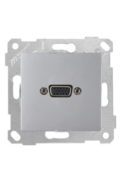 2200 460 0182Mutlusan Mek+Tuş Vga Priz - İnoxMutlusan Mek+Tuş Vga Priz - İnox{ubercoelektromarket}
