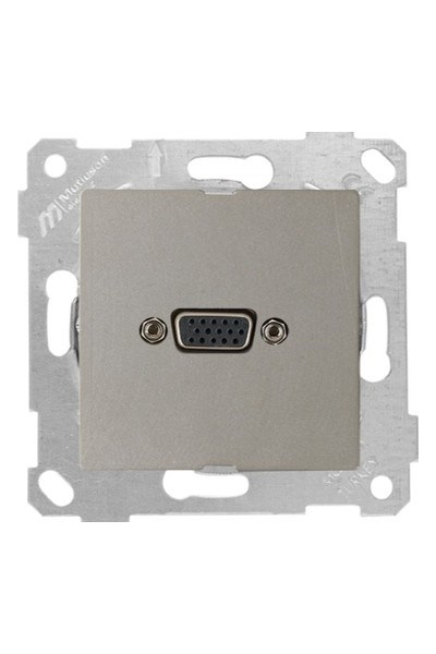 2200 460 0183Mutlusan Mek+Tuş Vga Priz - TitanyumMutlusan Mek+Tuş Vga Priz - Titanyum{ubercoelektromarket}