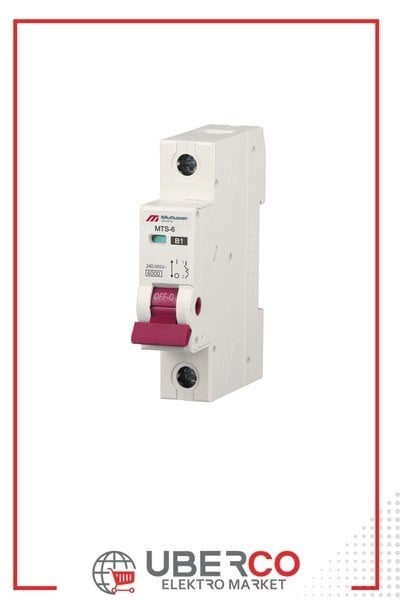 MTS06-1063BMutlusan MTS06-1063B 63A 1P B Tipi Otomatik Sigorta 6KAMutlusan MTS06-1063B 63A 1P B Tipi Otomatik Sigorta 6KA{ubercoelektromarket}