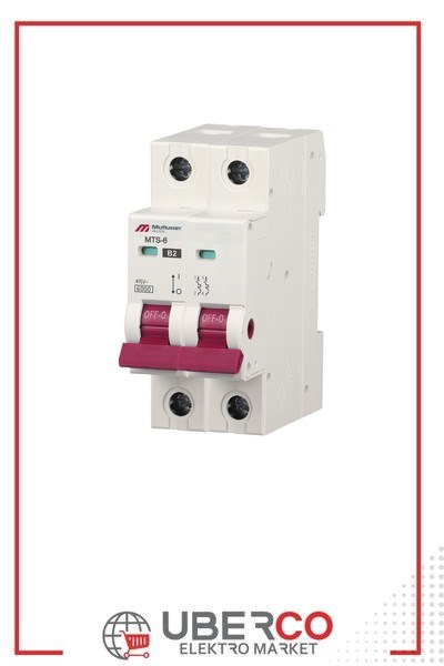 MTS06-2040BMutlusan MTS06-2040B 40A 2P B Tipi Otomatik Sigorta 6KAMutlusan MTS06-2040B 40A 2P B Tipi Otomatik Sigorta 6KA{ubercoelektromarket}