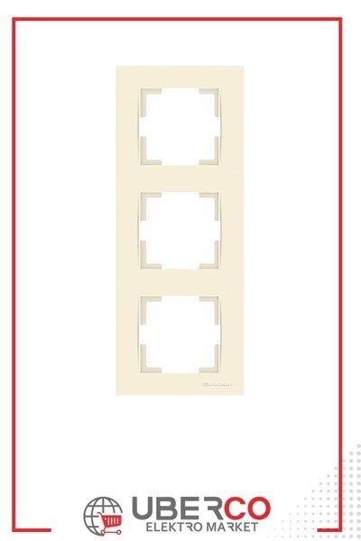 2220 800 2302Mutlusan Üçlü Dikey Çerçeve - KremMutlusan Üçlü Dikey Çerçeve - Krem{ubercoelektromarket}