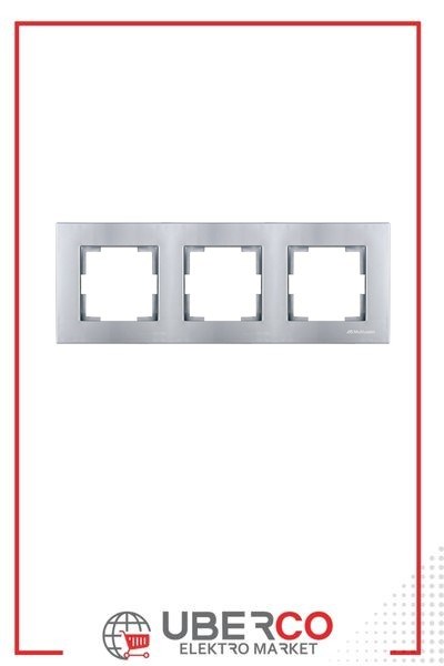 2220 800 1382Mutlusan Üçlü Yatay Çerçeve - İnoxMutlusan Üçlü Yatay Çerçeve - İnox{ubercoelektromarket}