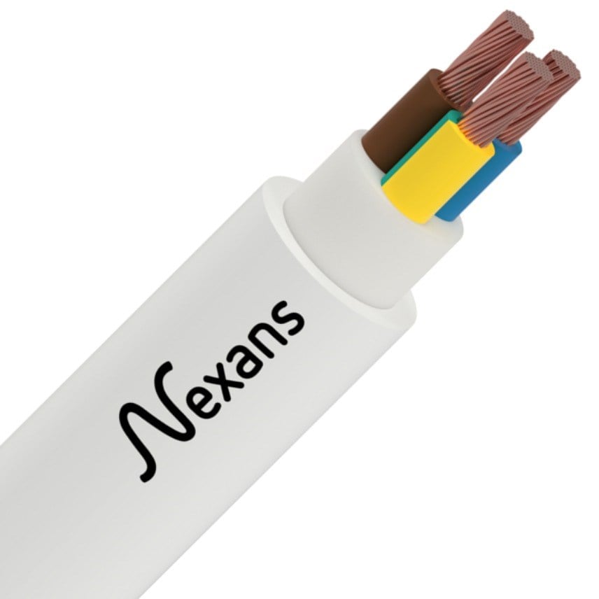Nexans 052XZ1-F 4x1Nexans 052XZ1-F 4x1 Beyaz Kablo 10579867Nexans 052XZ1-F 4x1 Beyaz Kablo{ubercoelektromarket}