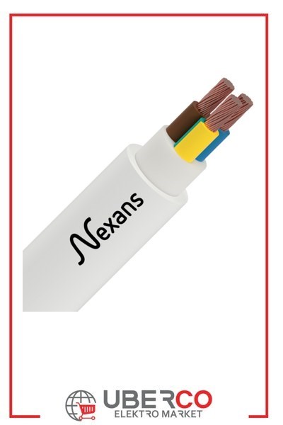 Nexans 052XZ1-F 4x6Nexans 052XZ1-F 4x6 Beyaz Kablo 10579871Nexans 052XZ1-F 4x6 Beyaz Kablo{ubercoelektromarket}