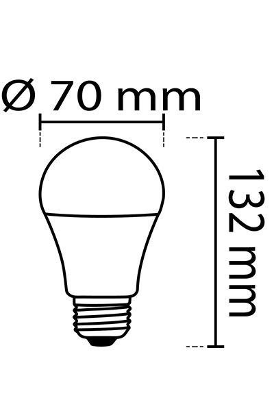 Noas 15W Beyaz Işıklı 1350 Lümen Led Ampul