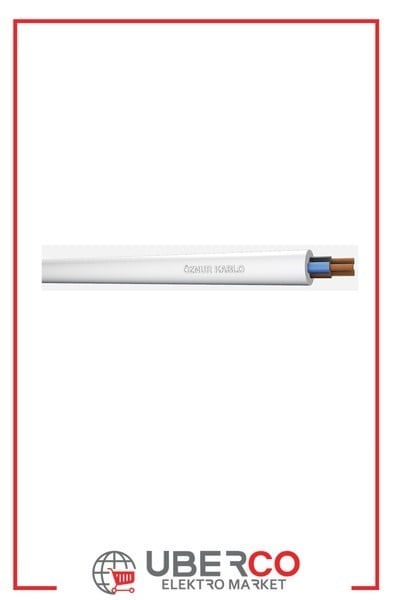 OZN-052XZ1-F(2x1mm²)-HFÖznur 052XZ1-F HFFR 2x1mm² KabloÖznur 052XZ1-F HFFR 2x1mm² Kablo{ubercoelektromarket}