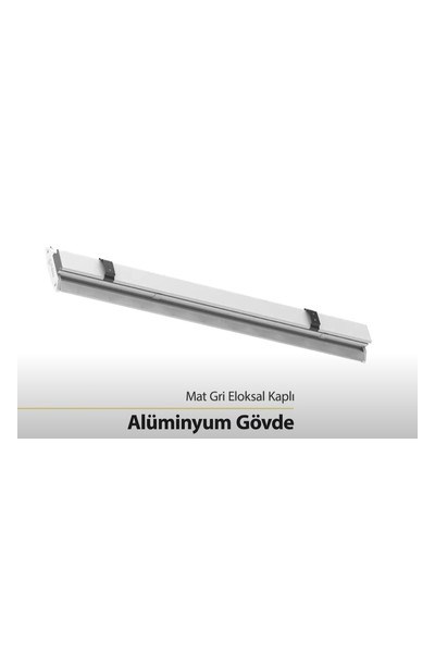 Pelsan 105382PELSAN 105382 Multiline LED Bant Armatür 35W 4000K Ilık Beyaz IP40PELSAN 105382 Multiline LED Bant Armatür 35W 4000K Ilık{ubercoelektromarket}