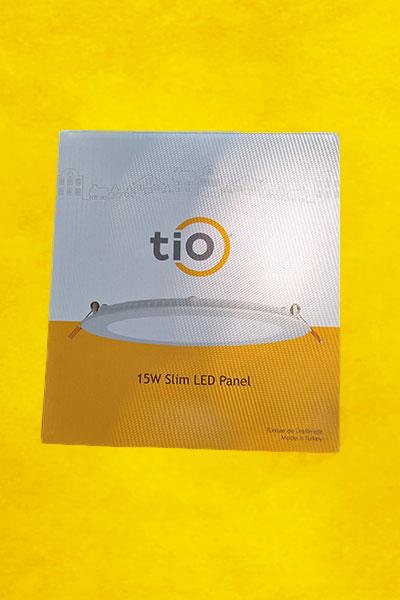 Pelsan Tio LED Panel 15W Sıva Altı Spot Lamba 6500K Beyaz IŞIK-110395