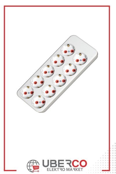 001 170 110001 00 00Plus 10'lu Topraklı Grup Priz (Klemensli)Plus 10lu Topraklı Grup Priz (Klemensli) | MUTLUSAN{ubercoelektromarket}