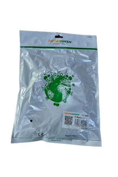 Teknogreen DATA-016 Patch Cord Gri Cat6 Kablo 5MT