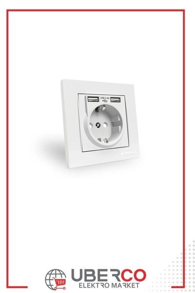001 888 100003 00 00USB + Type-C Şarj Adaptör 2,4AUSB + Type-C Şarj Adaptör 2,4A | MUTLUSAN{ubercoelektromarket}