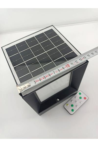 Voltek 60W - Solar Led Duvar Tipi Bahçe Armatürü 6500K
