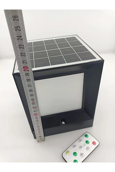Voltek 60W - Solar Led Duvar Tipi Bahçe Armatürü 6500K