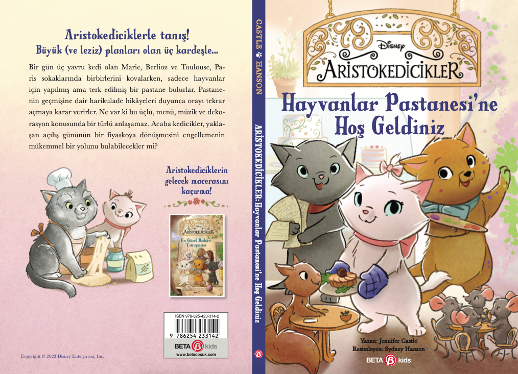 Disney ARİSTOKEDİCİKLER Hayvanlar Pastanesi'ne Hoş Geldiniz